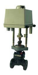 Клапан регулирующий односедельный фланцевый с электрическим исполнительным механизмом (ЭИМ) 25ч943нж DN 15мм РN 1,6 МПа